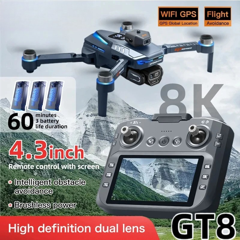 Original GT8 Drohne 8K Profess – Drone Gps Mount Bewertung und Preis