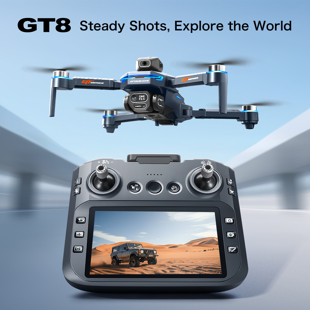 GT8 Max Faltbare Drohne 8K HD  – Drone Gps Module Bewertung und Preis