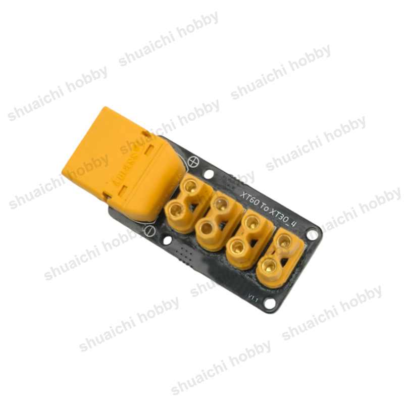 1PCS 60A XT60 zu XT30 4-Kanal  – Drone Power Distribution Board Bewertung und Preis